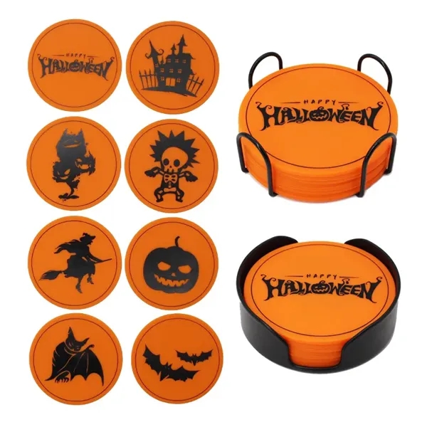 Halloween Luminous Coaster - Halloween Luminous Coaster - Image 2 of 3