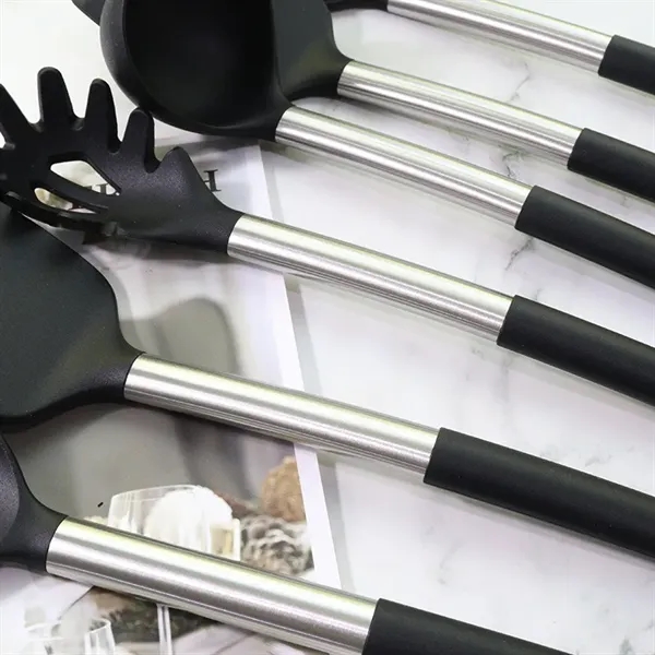 Safe Food-Grade Silicone Cooking Utensil Set - Safe Food-Grade Silicone Cooking Utensil Set - Image 3 of 4