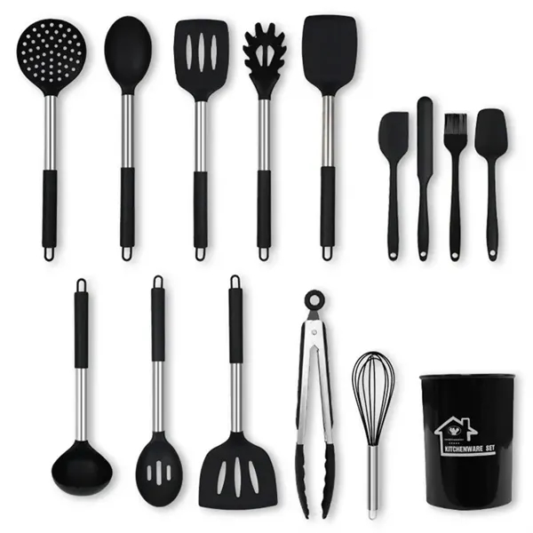 Safe Food-Grade Silicone Cooking Utensil Set - Safe Food-Grade Silicone Cooking Utensil Set - Image 4 of 4