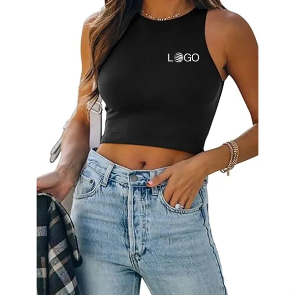 Women Sexy Sleeveless Back Tank Tops - Women Sexy Sleeveless Back Tank Tops - Image 0 of 3