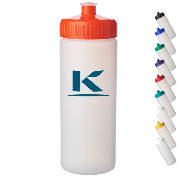 20 oz Frosted Sport Plastic Water Bottles - 20 oz Frosted Sport Plastic Water Bottles - Image 1 of 12