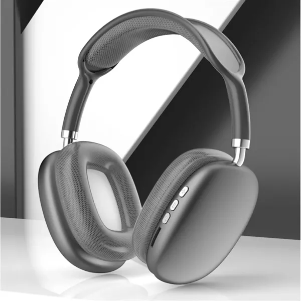 Noise Cancelling Stereo Bluetooth Over-Ear Headphones - Noise Cancelling Stereo Bluetooth Over-Ear Headphones - Image 3 of 5