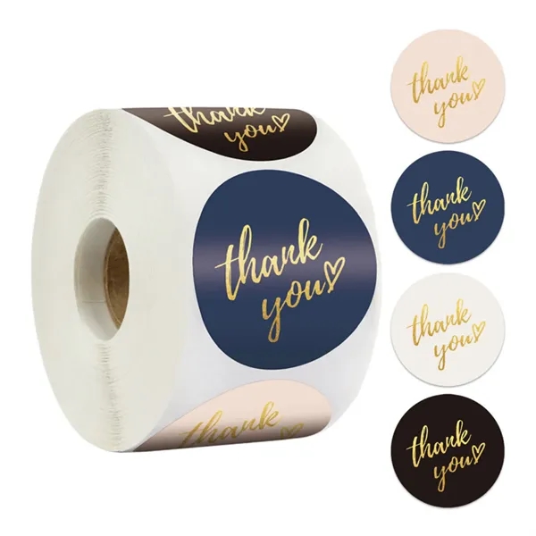 500Pcs/Roll Custom Self Adhesive Labels Stickers - 500Pcs/Roll Custom Self Adhesive Labels Stickers - Image 4 of 8