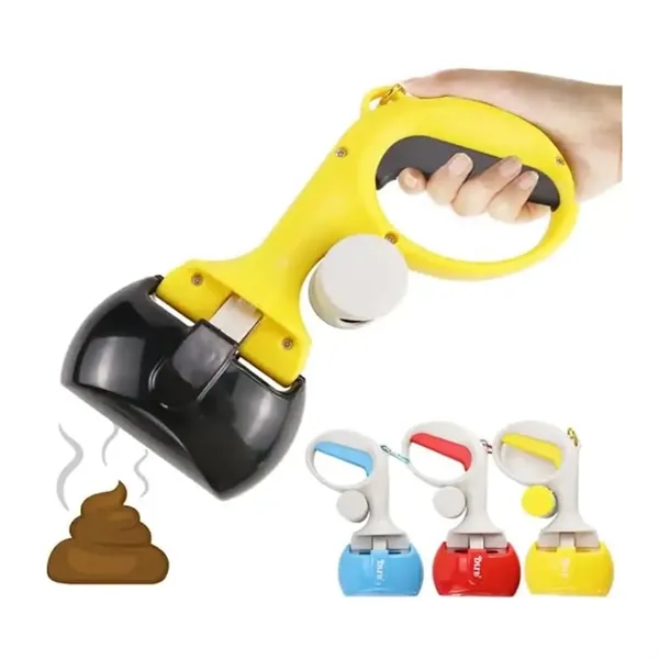 Portable Handheld Dog Pooper Scooper with Bag Dispenser - Portable Handheld Dog Pooper Scooper with Bag Dispenser - Image 5 of 5