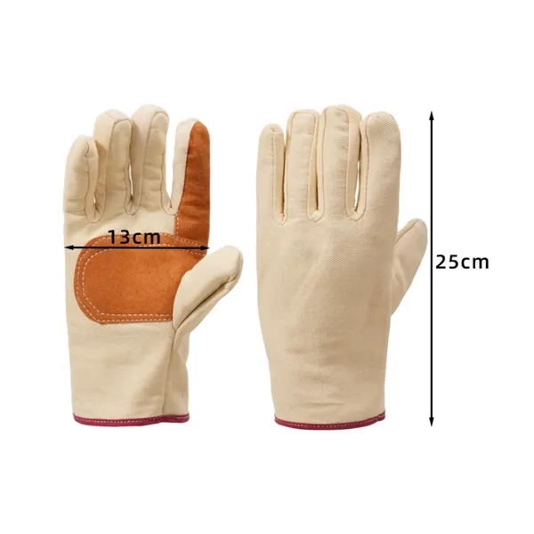 Double Layer Thickening Canvas Work Gloves - Double Layer Thickening Canvas Work Gloves - Image 1 of 3