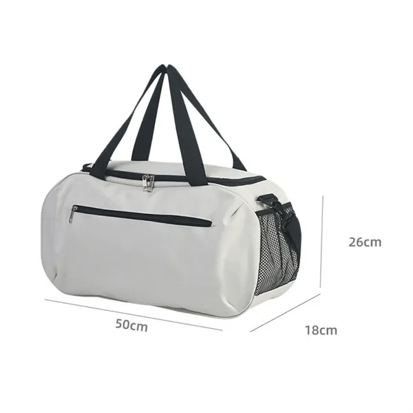 Travel Sports Gym Duffel Tote Bag with Dry Wet Separation - Travel Sports Gym Duffel Tote Bag with Dry Wet Separation - Image 8 of 8