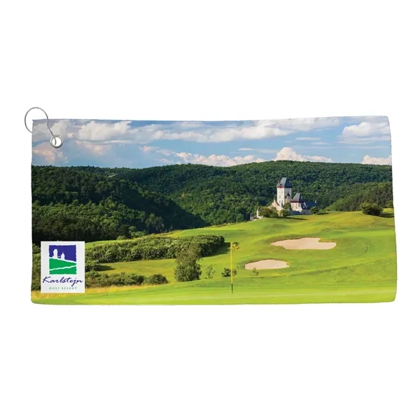 Golf Towel - Dye Sublimated - Golf Towel - Dye Sublimated - Image 2 of 2