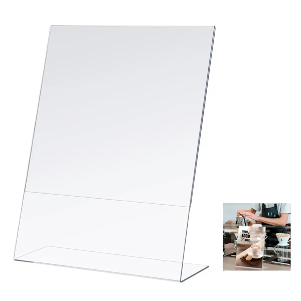 Acrylic Sign Holder Stand - Acrylic Sign Holder Stand - Image 0 of 1