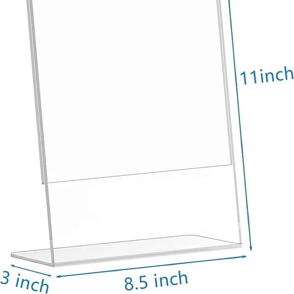 Acrylic Sign Holder Stand - Acrylic Sign Holder Stand - Image 1 of 1