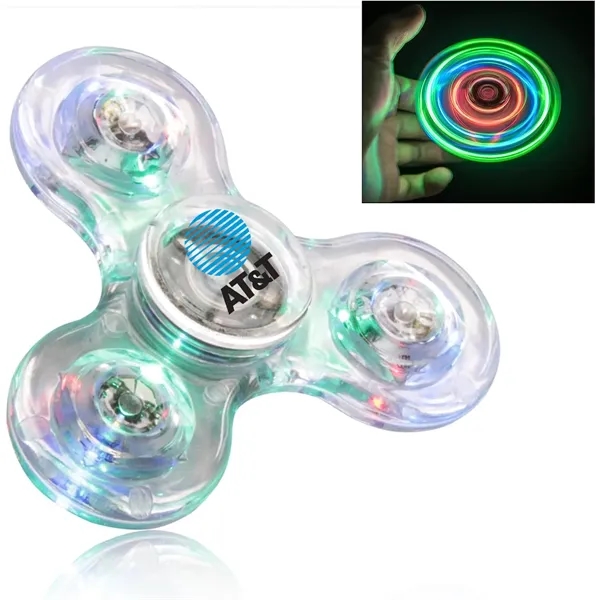 LED Light-Up Fidget Spinner - LED Light-Up Fidget Spinner - Image 0 of 1