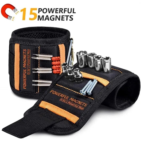 15 Upgrade Super Strong Magnets Magnetic Wristband - 15 Upgrade Super Strong Magnets Magnetic Wristband - Image 0 of 2