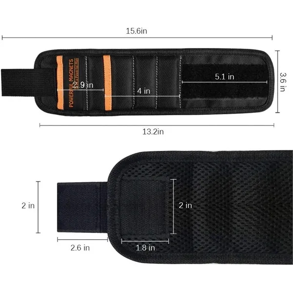 15 Upgrade Super Strong Magnets Magnetic Wristband - 15 Upgrade Super Strong Magnets Magnetic Wristband - Image 1 of 2
