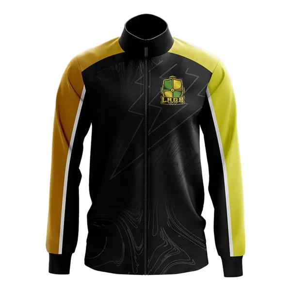 Poly Knit Sublimation 1/4" Jacket - Poly Knit Sublimation 1/4" Jacket - Image 1 of 1