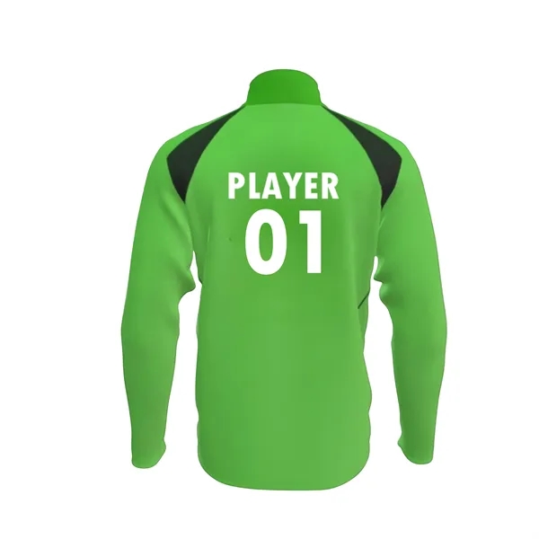 Sublimated Warmup 1/4 Zip Jacket - Sublimated Warmup 1/4 Zip Jacket - Image 9 of 9