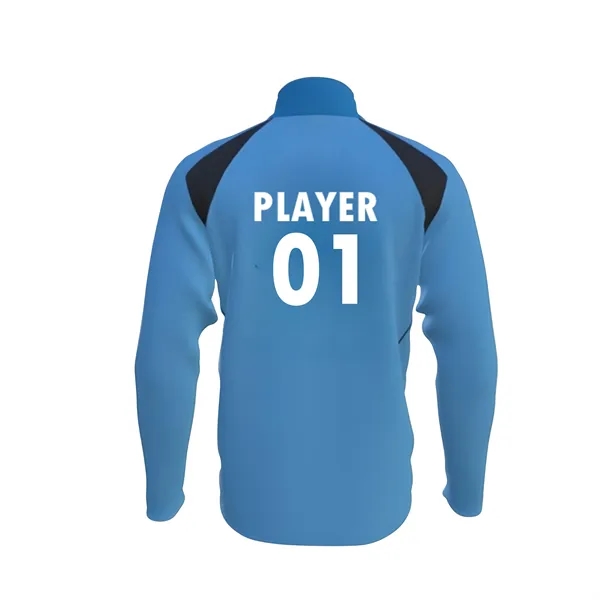 Sublimated Warmup 1/4 Zip Jacket - Sublimated Warmup 1/4 Zip Jacket - Image 1 of 9