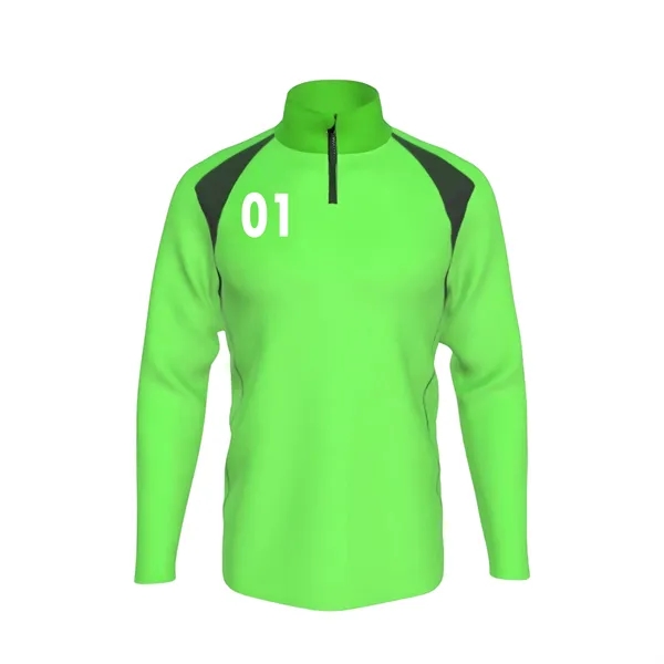 Sublimated Warmup 1/4 Zip Jacket - Sublimated Warmup 1/4 Zip Jacket - Image 6 of 9