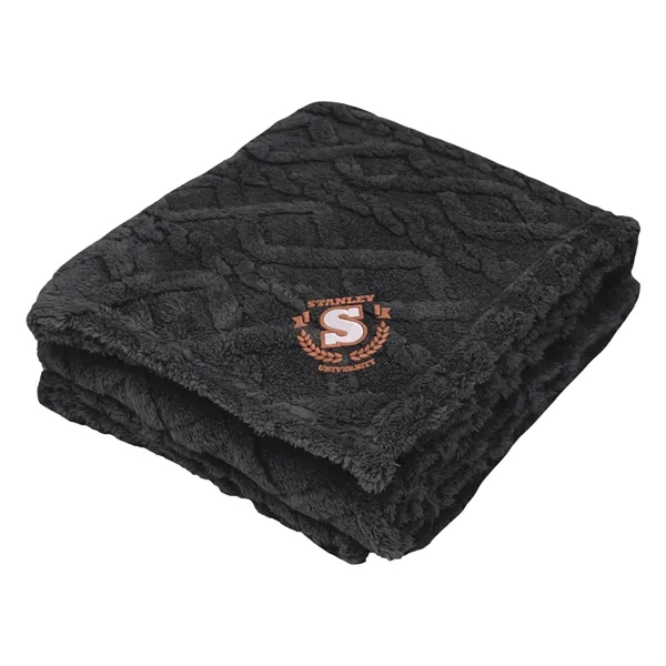 Alpine rPET Sherpa Blanket - Alpine rPET Sherpa Blanket - Image 6 of 8