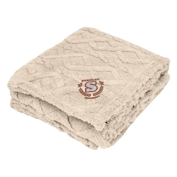 Alpine rPET Sherpa Blanket - Alpine rPET Sherpa Blanket - Image 7 of 8