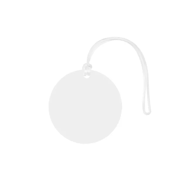 Acrylic Bag Tag - Circle