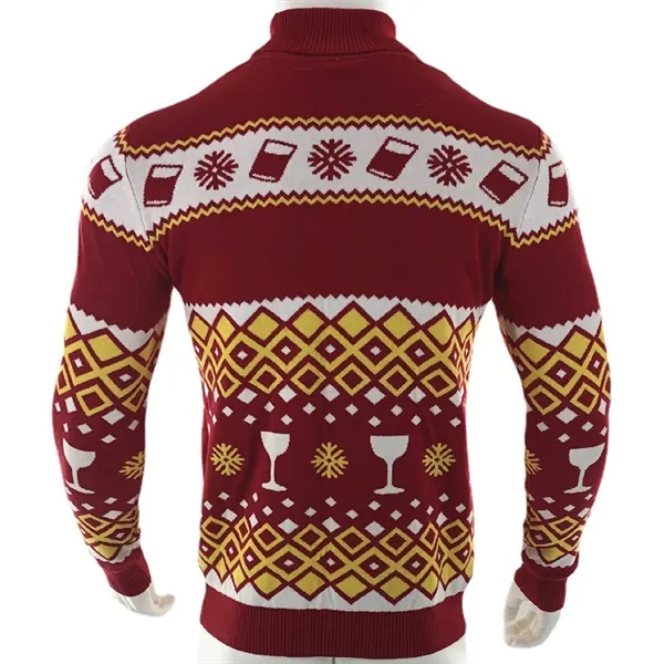 Custom Christmas Ugly Sweater Pullover - Custom Christmas Ugly Sweater Pullover - Image 2 of 4