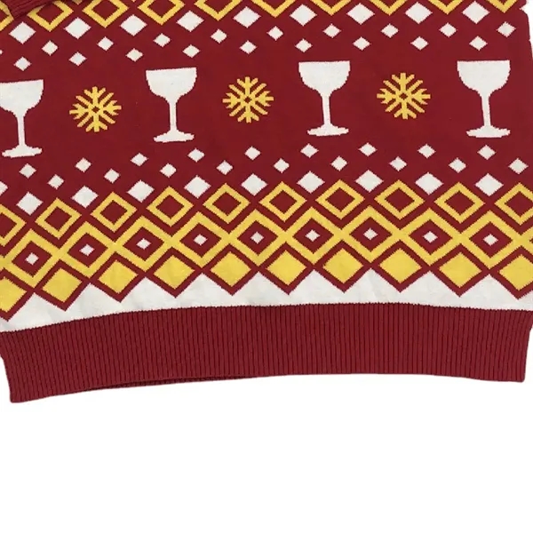 Custom Christmas Ugly Sweater Pullover - Custom Christmas Ugly Sweater Pullover - Image 3 of 4