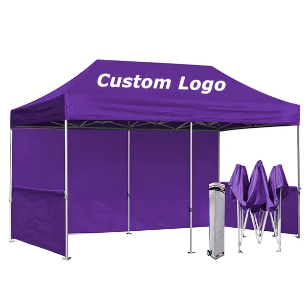 10' x 10' Canopy Tent - Vibrant Custom Design - 10' x 10' Canopy Tent - Vibrant Custom Design - Image 7 of 10