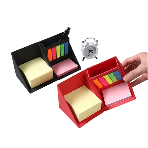 Collapsible Paper Cubes Sticky Notes Box With Holder - Collapsible Paper Cubes Sticky Notes Box With Holder - Image 4 of 4