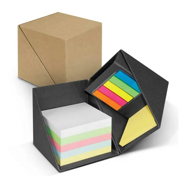 Collapsible Paper Cubes Sticky Notes Box With Holder - Collapsible Paper Cubes Sticky Notes Box With Holder - Image 2 of 4