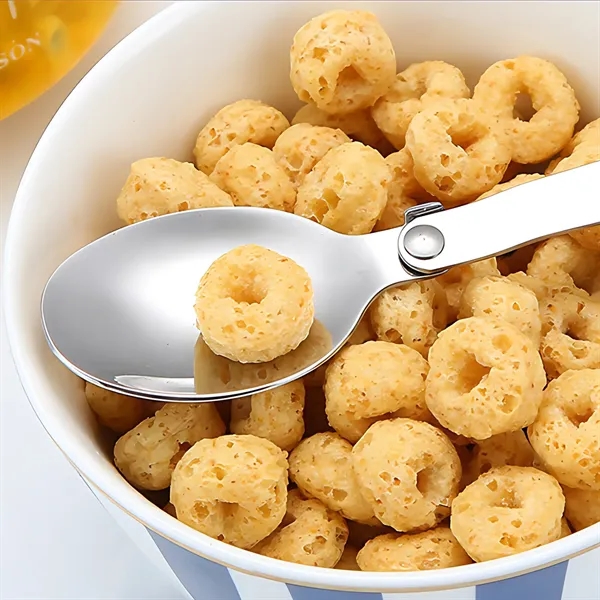 Personalized Folding Spoon Set Camping Flatware Giveaways - Personalized Folding Spoon Set Camping Flatware Giveaways - Image 3 of 7