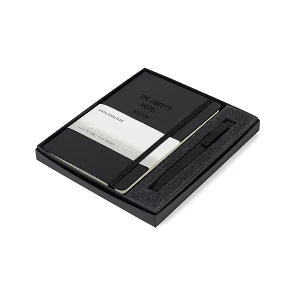 Moleskine® Medium Notebook and GO Pen Gift Set - Moleskine® Medium Notebook and GO Pen Gift Set - Image 8 of 19