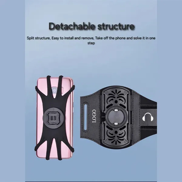 360D rotation detachable Running Armband phone Holder - 360D rotation detachable Running Armband phone Holder - Image 9 of 9