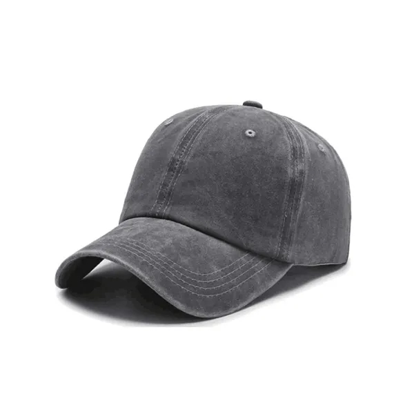 Constructured 6 Panel Sandwich Caps w/ Metal Tuck in Buckle - Constructured 6 Panel Sandwich Caps w/ Metal Tuck in Buckle - Image 2 of 4