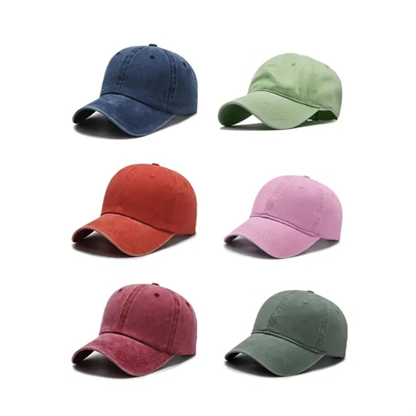 Constructured 6 Panel Sandwich Caps w/ Metal Tuck in Buckle - Constructured 6 Panel Sandwich Caps w/ Metal Tuck in Buckle - Image 4 of 4