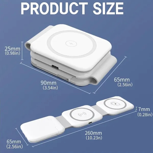 Magnetic Wireless Charger With Data Cable - Magnetic Wireless Charger With Data Cable - Image 1 of 3
