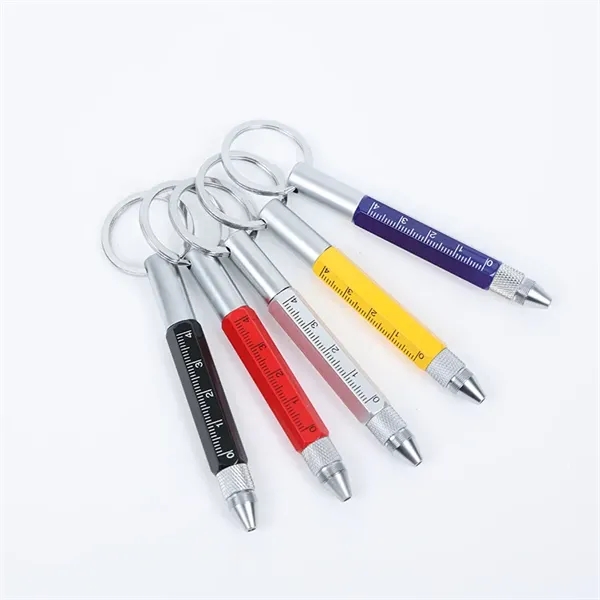 6 In 1 Multitool Tech Tool Pen Key Ring - 6 In 1 Multitool Tech Tool Pen Key Ring - Image 3 of 8