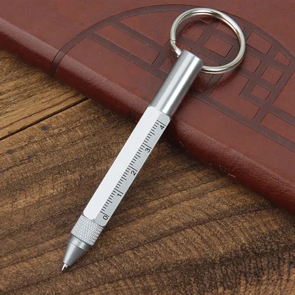 6 In 1 Multitool Tech Tool Pen Key Ring - 6 In 1 Multitool Tech Tool Pen Key Ring - Image 4 of 8