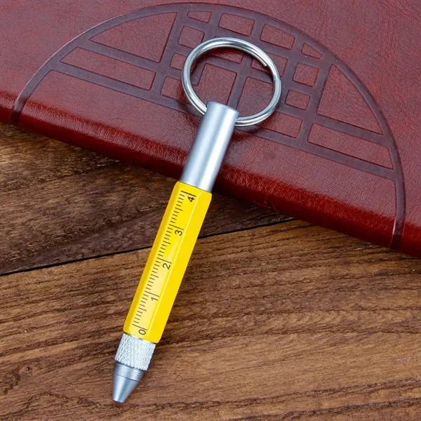 6 In 1 Multitool Tech Tool Pen Key Ring - 6 In 1 Multitool Tech Tool Pen Key Ring - Image 6 of 8