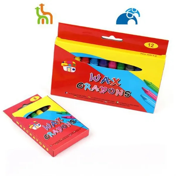 6 Colors Premium Vibrant Brilliant Crayons - 6 Colors Premium Vibrant Brilliant Crayons - Image 1 of 2