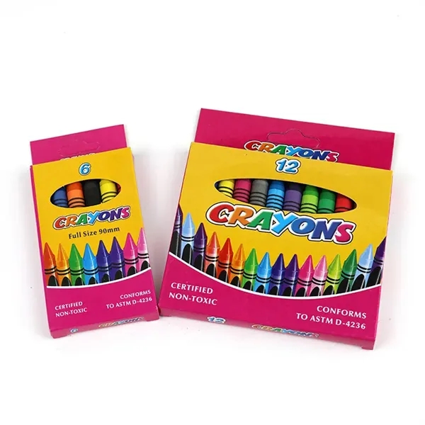6 Colors Premium Vibrant Brilliant Crayons - 6 Colors Premium Vibrant Brilliant Crayons - Image 2 of 2