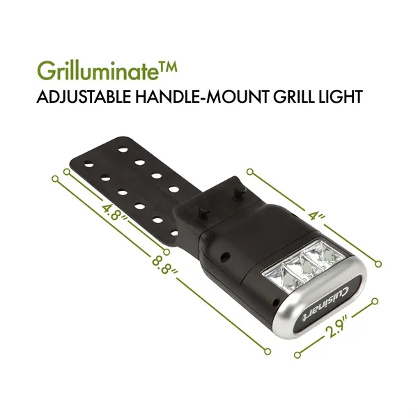 Cuisinart Outdoors® Grilluminate Handle-Mount Grill Light - Cuisinart Outdoors® Grilluminate Handle-Mount Grill Light - Image 3 of 15