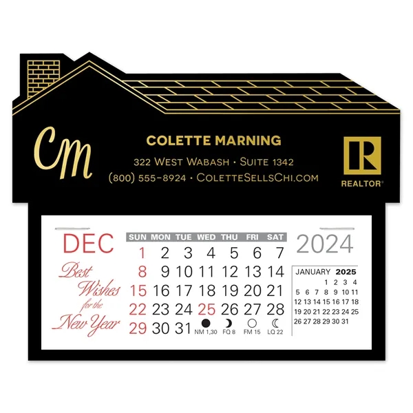 House Shape Easy Stick Calendar - House Shape Easy Stick Calendar - Image 0 of 11