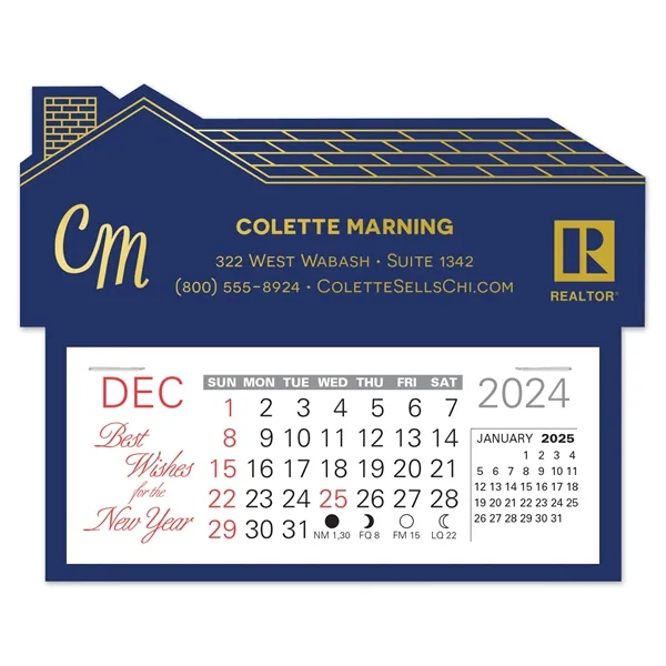 House Shape Easy Stick Calendar - House Shape Easy Stick Calendar - Image 2 of 11