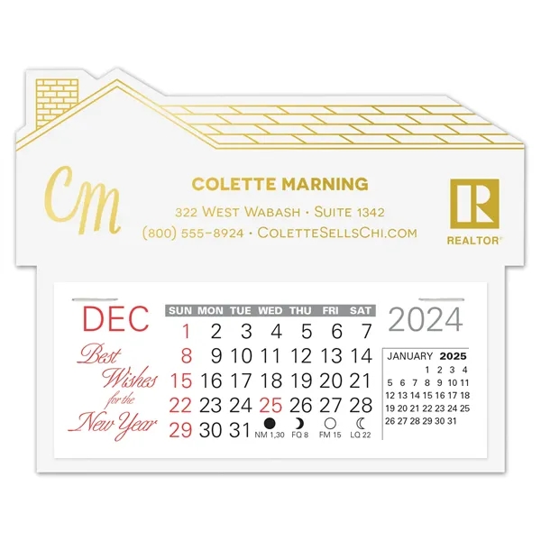 House Shape Easy Stick Calendar - House Shape Easy Stick Calendar - Image 11 of 11