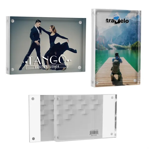 4 x 6 Magnetic Acrylic Frame - 4 x 6 Magnetic Acrylic Frame - Image 0 of 0