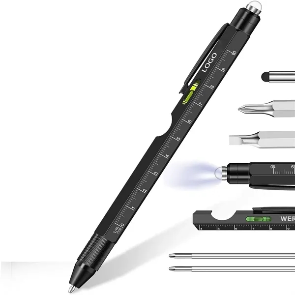 9in1 Gadgets  LED Multitool Pen - 9in1 Gadgets  LED Multitool Pen - Image 0 of 5