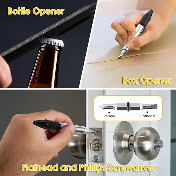 9in1 Gadgets  LED Multitool Pen - 9in1 Gadgets  LED Multitool Pen - Image 5 of 5