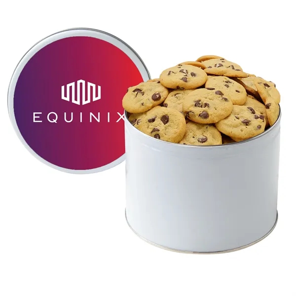 1/2 Gallon Gourmet Cookie Tin - 1/2 Gallon Gourmet Cookie Tin - Image 7 of 14