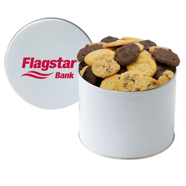 1/2 Gallon Gourmet Cookie Tin - 1/2 Gallon Gourmet Cookie Tin - Image 9 of 14