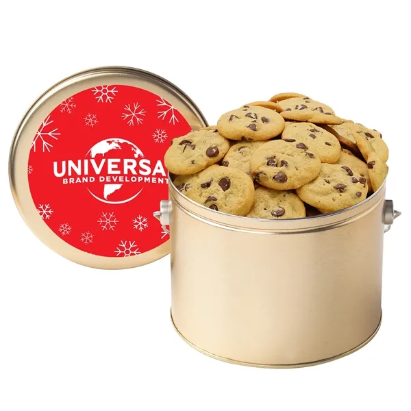 1/2 Gallon Gourmet Cookie Tin - 1/2 Gallon Gourmet Cookie Tin - Image 12 of 14