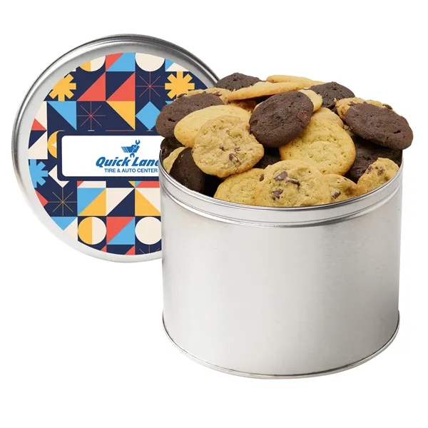 1/2 Gallon Gourmet Cookie Tin - 1/2 Gallon Gourmet Cookie Tin - Image 14 of 14